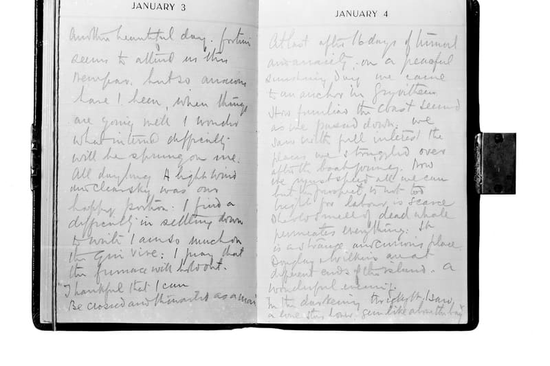 Diary with lock