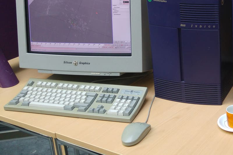 CRT computer monitor 1990s