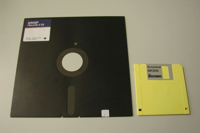 3.5 inch floppy disk