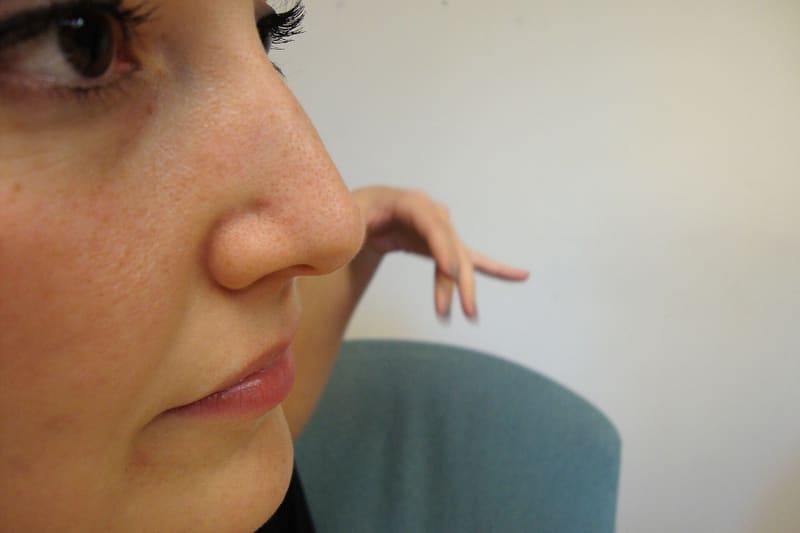 Human nose profile