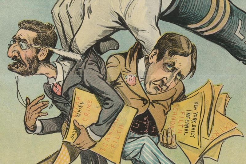 Magazine cover illustration 1900