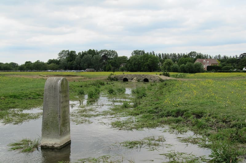 Boundary stone parish