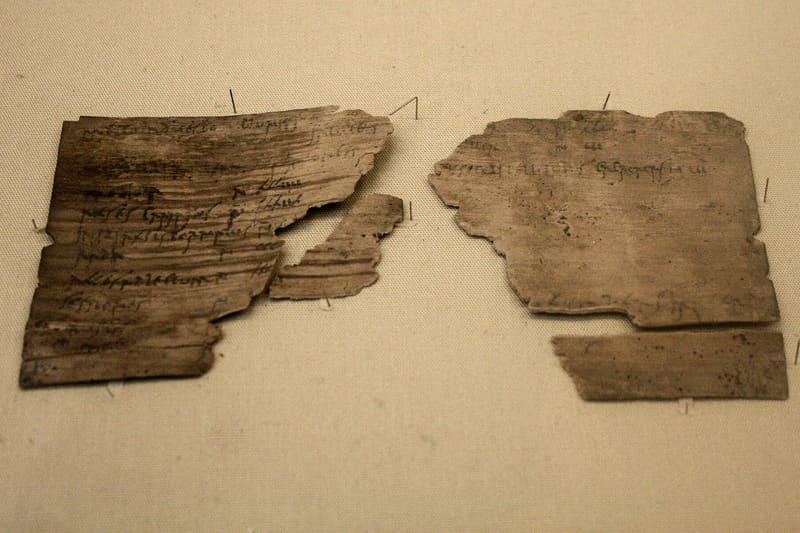 Vindolanda writing tablet