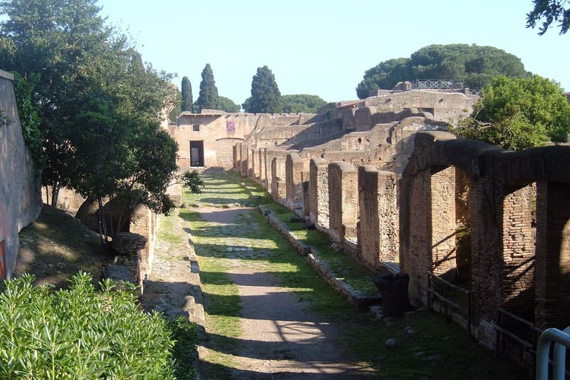 Ostia Antica street