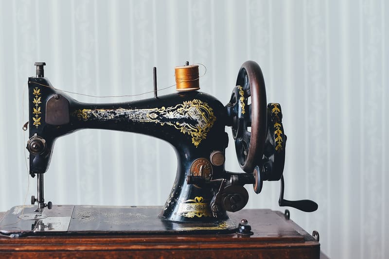 Antique sewing machine