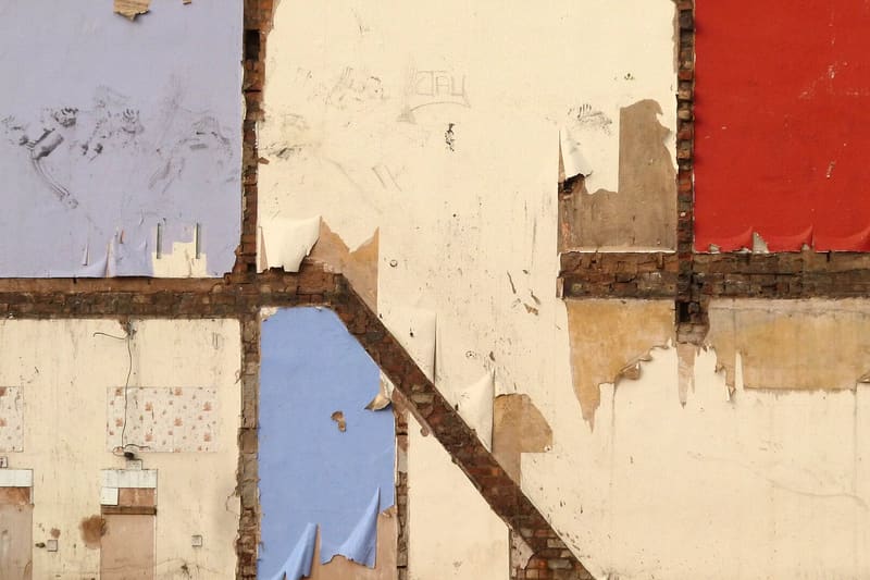 Terraced houses demolition