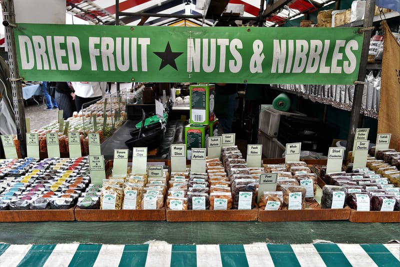 Market stall trader