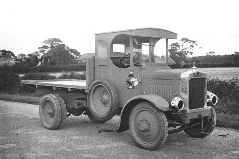 Lorry truck driver cab