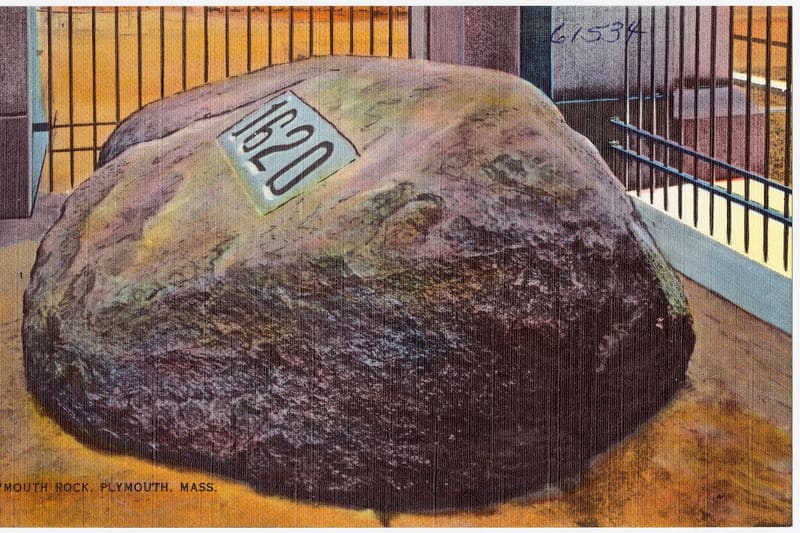 Plymouth Rock monument