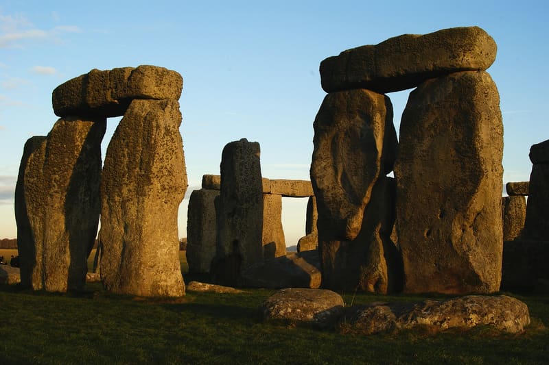 Stonehenge stones people