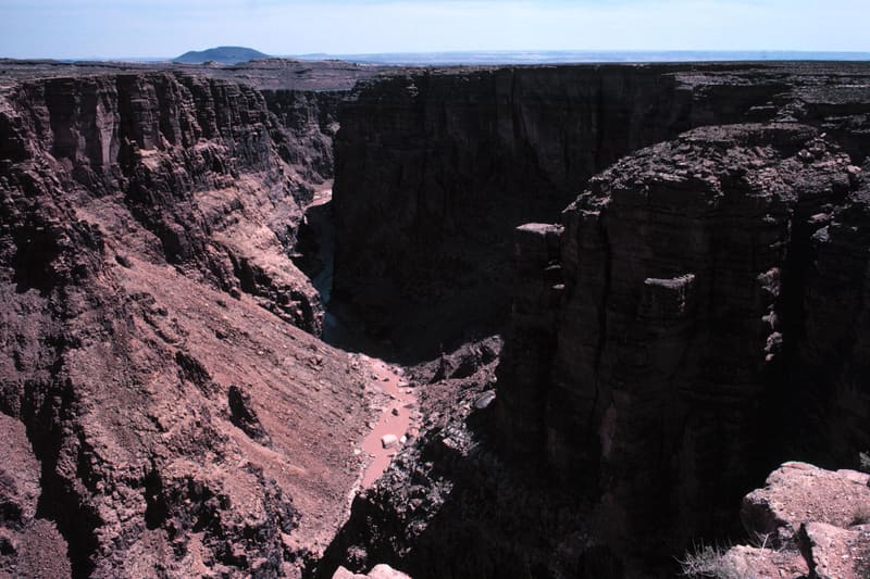 Grand Canyon river gorge