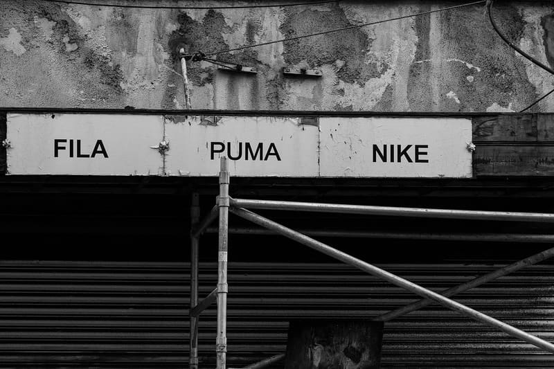 Old shop front signage