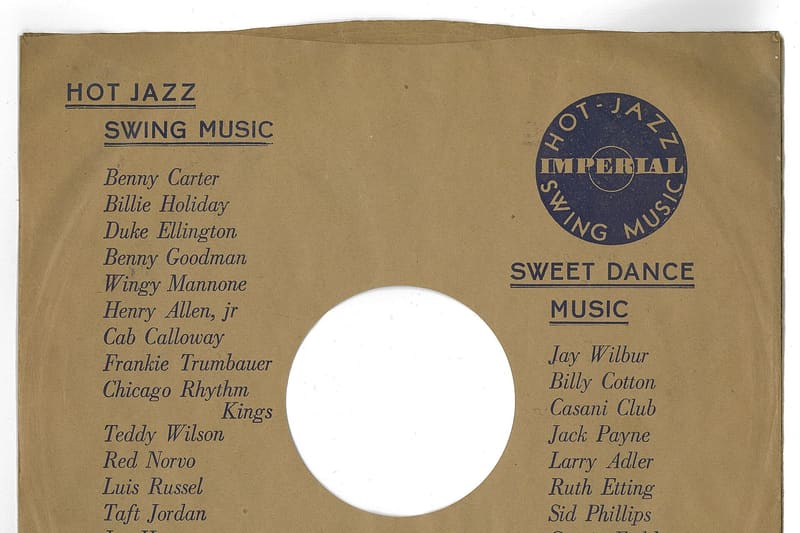 Vinyl LP record sleeve