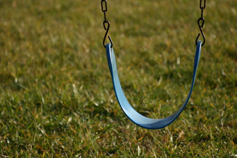 Playground swing