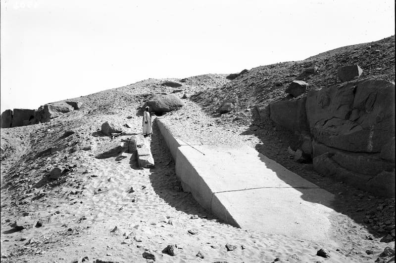 Unfinished obelisk Aswan quarry