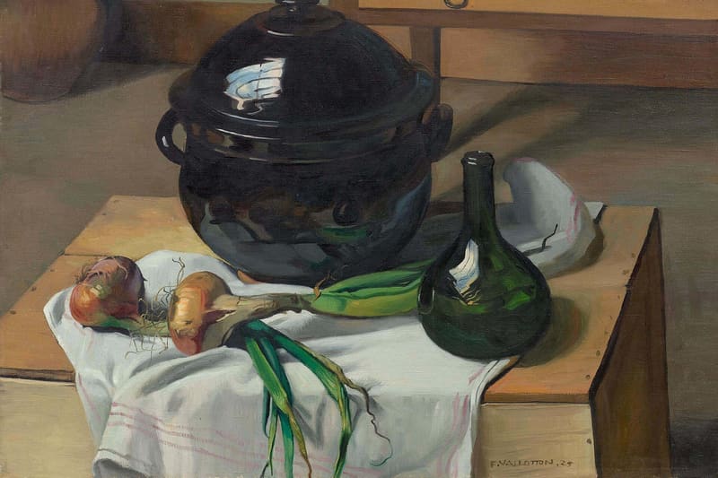 Vegetable soup pot