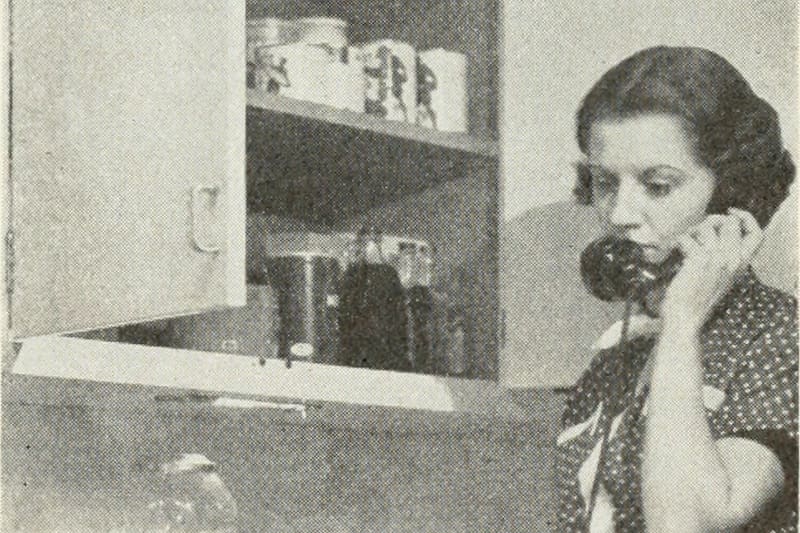 Telephone call handset person
