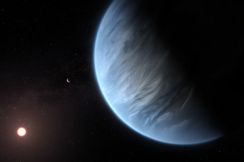 Exoplanet artist impression