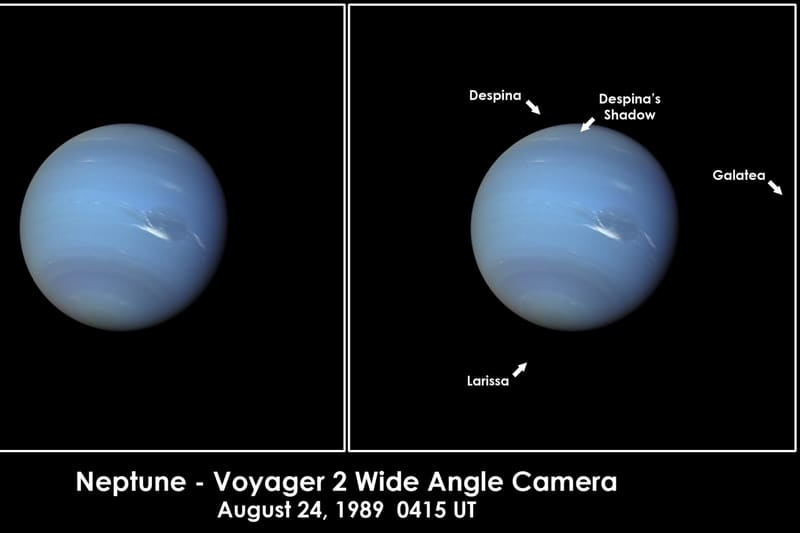 Neptune planet Voyager 2