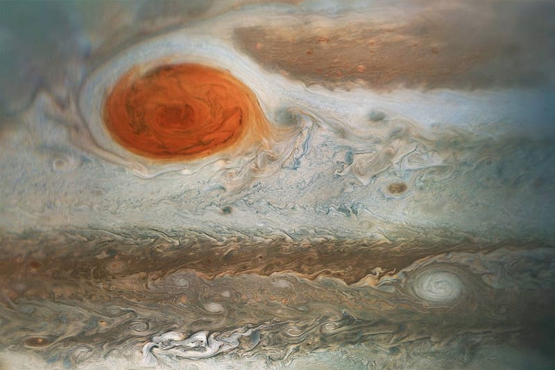 Jupiter Great Red Spot Juno