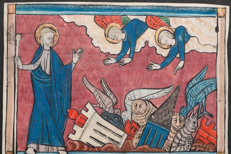 Medieval vellum manuscript