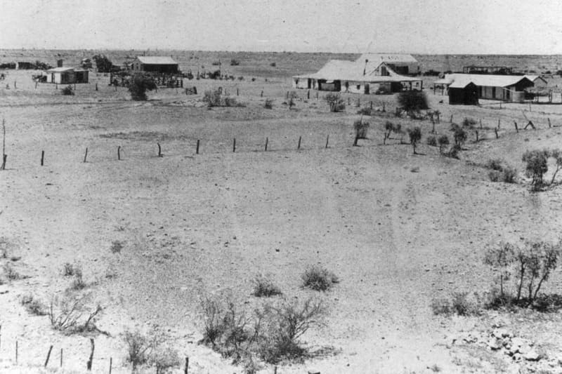 Cattle station Australia outback