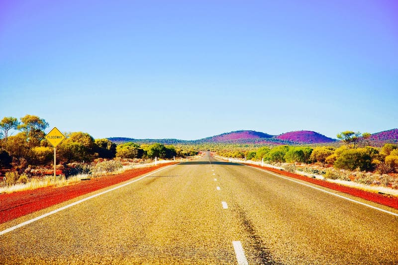 Western Australia outback landscape