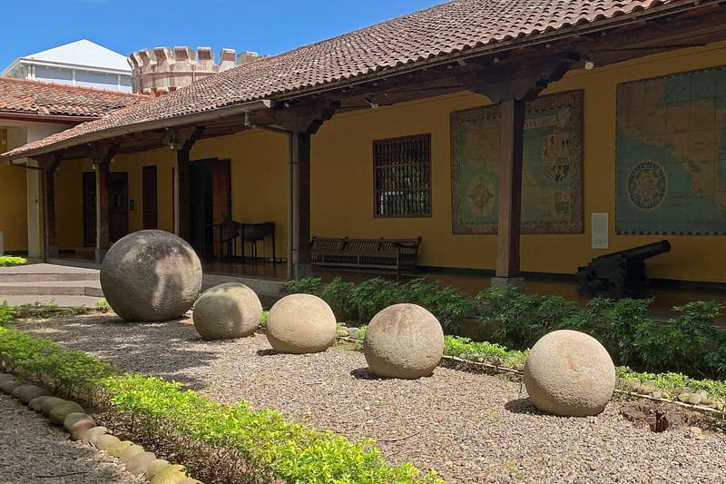 Alignment Diquis Stone Spheres Museo Nacional