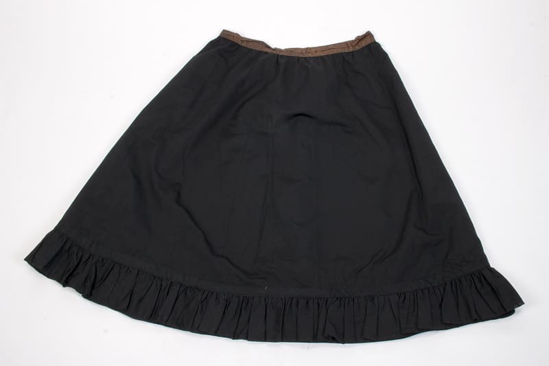 Victorian mourning dress