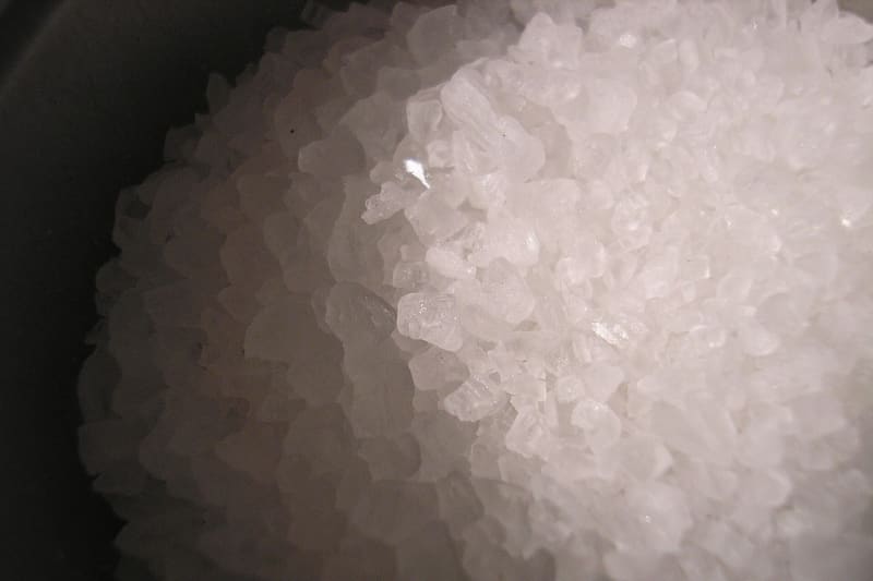 Salt crystals