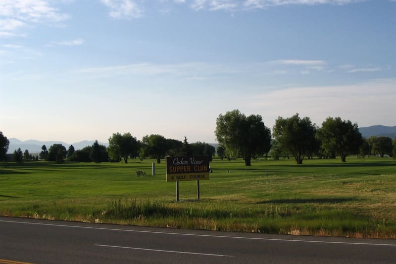 Golf links course historic